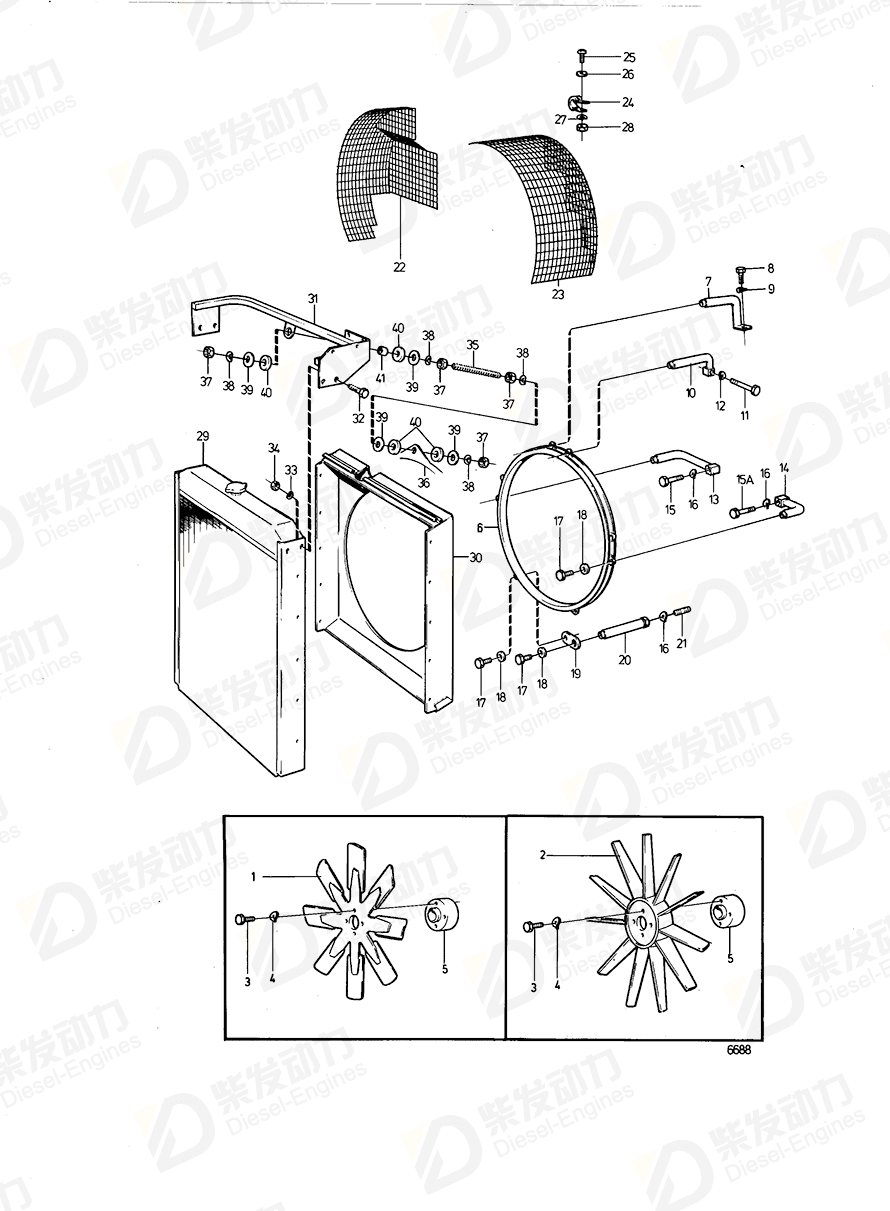 volvo penta Attaching lug 845395 Drawing volvo penta Attaching lug 845395 Drawing